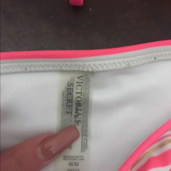 VS PINK bathing suit jus don’t like pink NWOT 34 d - Picture 2 of 6